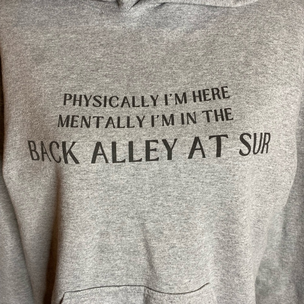 Gray vanderpump rules SUR alley Hoodie - Picture 3 of 4